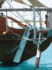 To Transom with Mounting Arms